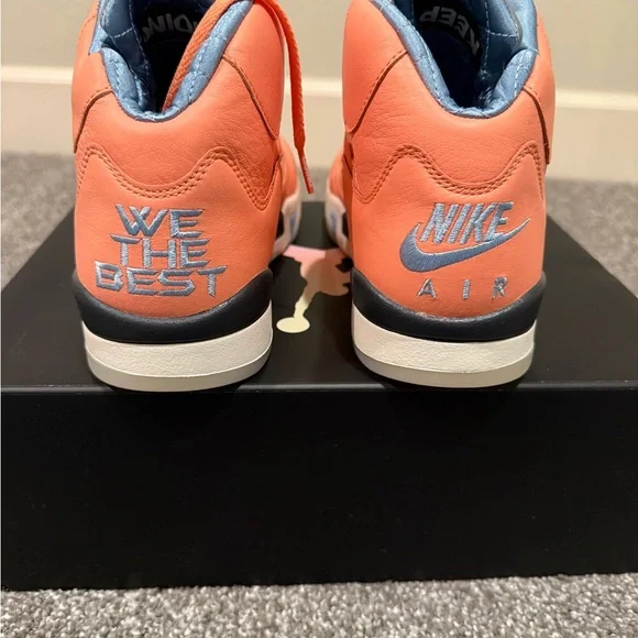 Air Jordan 5 Retro DJ Khaled We The Best Crimson Bliss size 8...NEVER WORN!! - Picture 5 of 11